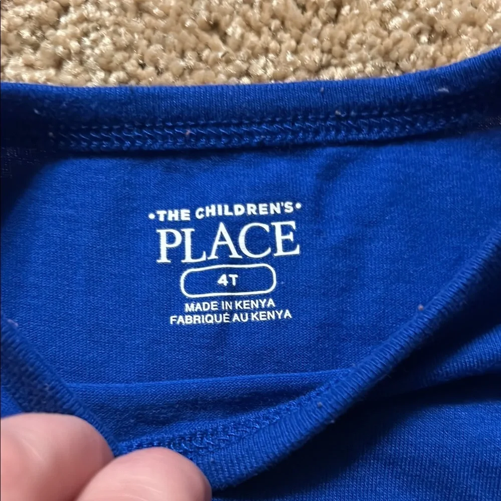 The Children's Place Blue Construction Shirt